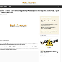 Deloitte lidera el asesoramiento por importe de operaciones espa�olas en 2025, seg�n TTR Data y Refinitiv